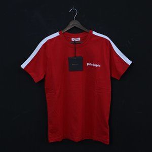 Palm Angels Men Red Short Sleeve T-Shirt "XL"